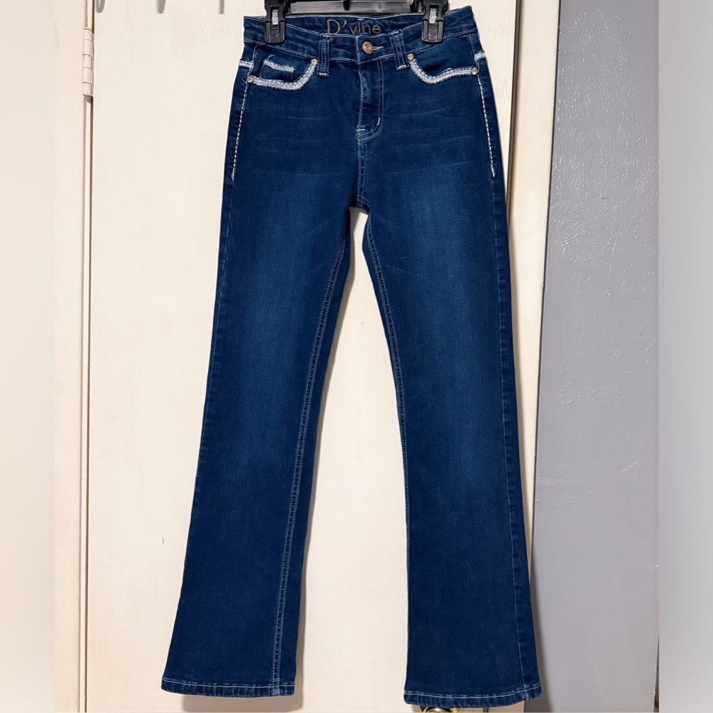 Girls D’ Vine Dark Blue Jeans